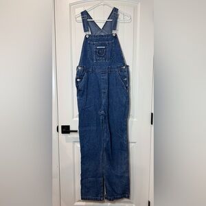 VTG 90s No Excuses Womens Medium Denim Blue Jean Bib Overalls